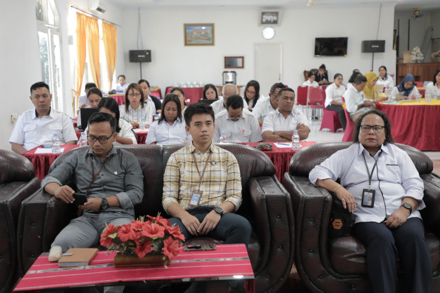 Konsolidasi Penyiapan Penyusunan Laporan Keuangan dan BMN Triwulan I BPJN Maluku