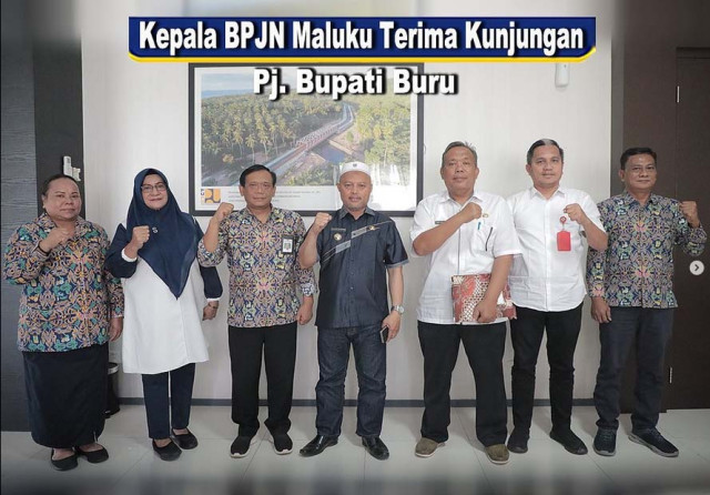 Kepala BPJN Maluku Terima Kunjungan Pj. Bupati Buru