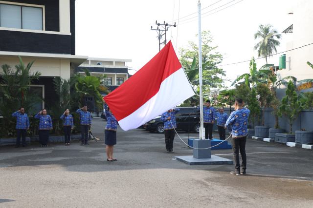 Upacara Peringatan Hari Sumpah Pemuda ke-95di Lingkungan BPJN Maluku