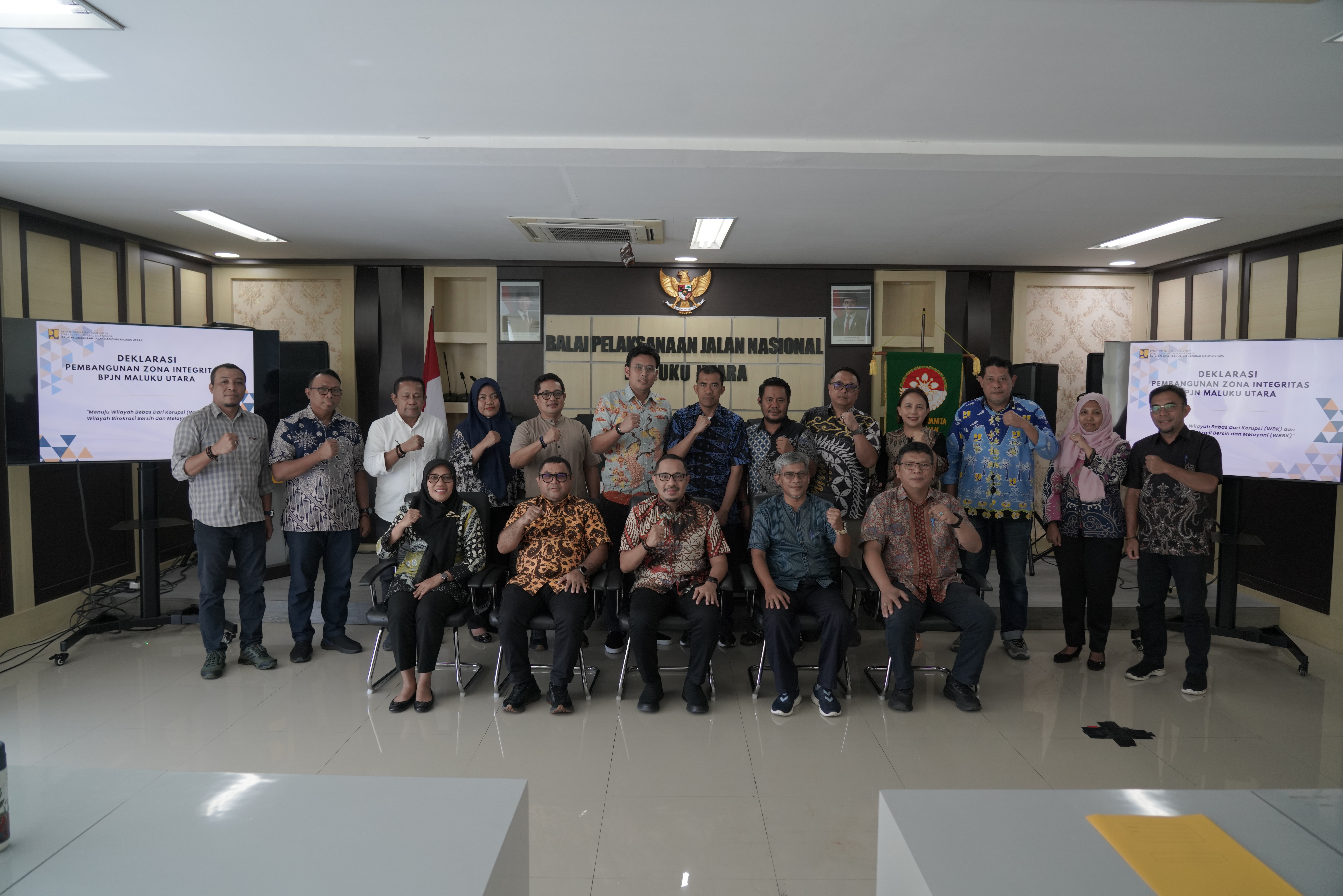 Penandatanganan Pakta Integritas BPJN Maluku Utara