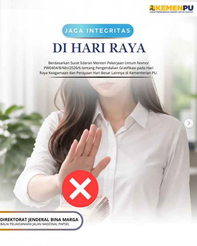 Jaga Integritas Di Hari Raya