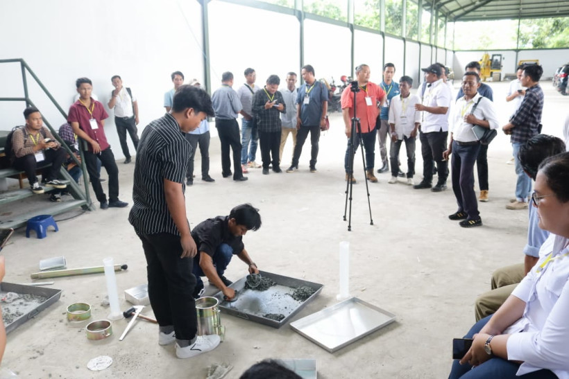 Pelatihan Teknis Laboratorium pertama di BPJN Riau