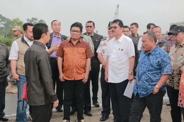 Kunjungan Kerja Komisi V DPR RI tinjau Pembangunan Riau