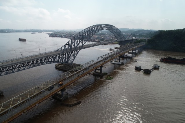 Pelaksanaan Inspeksi Jembatan Mahakam 1