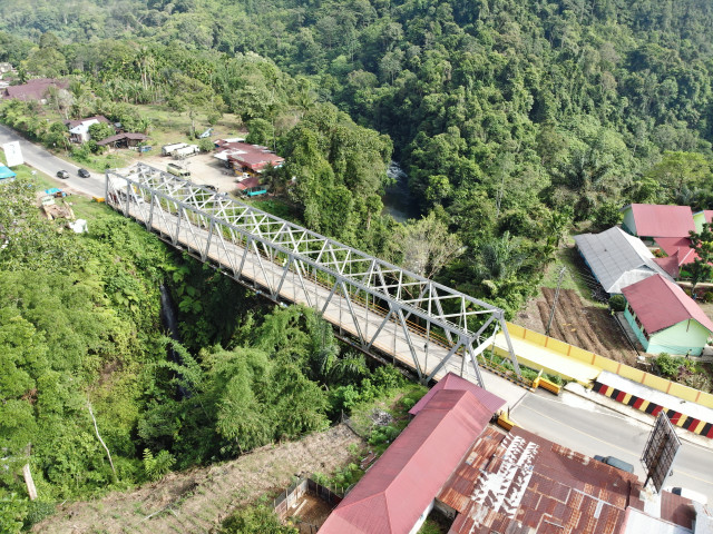 Inspeksi dan Pengukuran Geometri Jembatan Batang Timbulun, Sumatera Barat