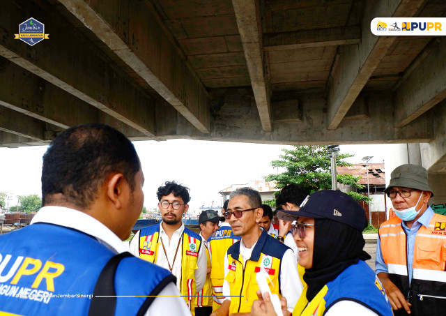 Pemeriksaan Jembatan S. Barito dan Jembatan Sei Alalak di Pro. Kalimantan Selatan