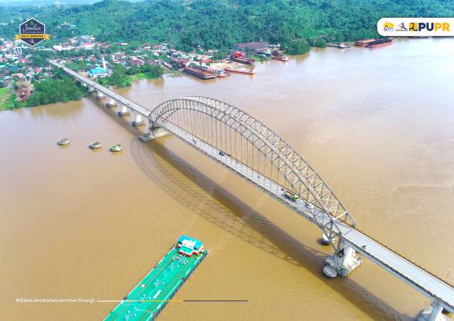 Uji Dinamik dan Perekaman Data LiDAR Jembatan Mahakam Ulu Kota Samarinda