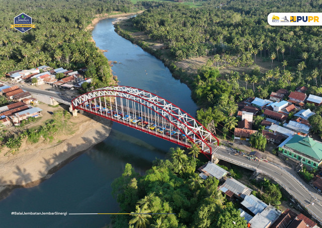 Pengujian Beban Jembatan Pacongkang, Kab. Soppeng Sulawesi Selatan 