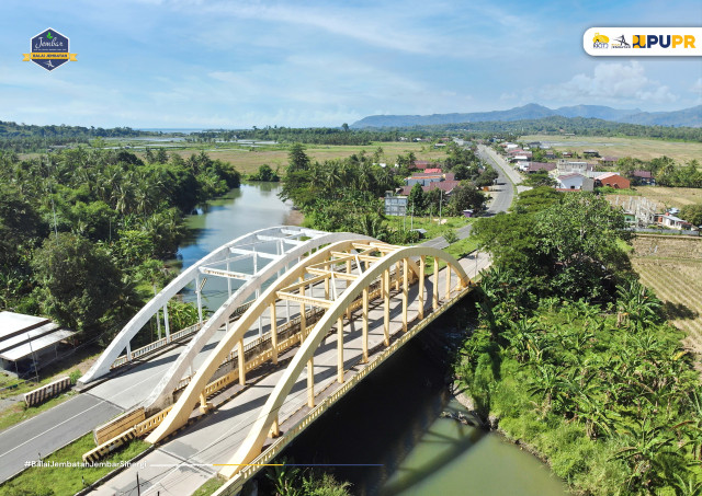 Inspeksi Lapangan Jembatan Pelengkung Beton Provinsi Sulawesi Selatan