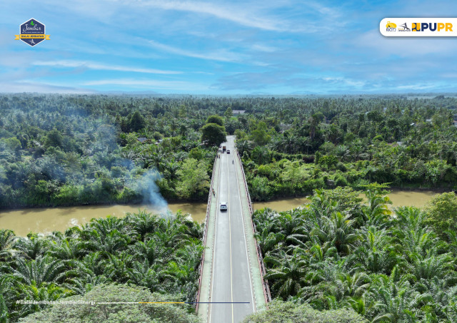 Inspeksi Jembatan KR Ara kundo, Provinsi Aceh 