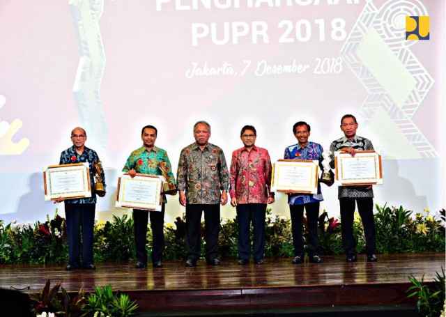 Daftar Penerima Penghargaan PUPR Tahun 2018