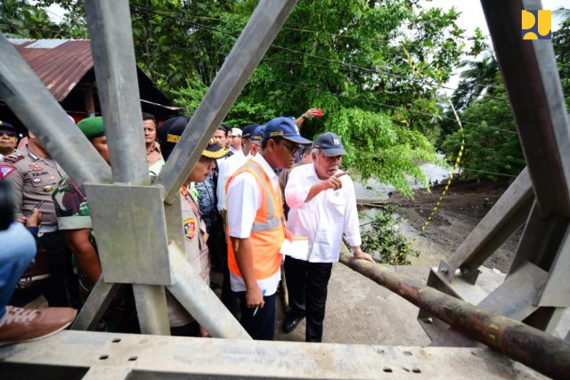 Menteri Basuki : Jembatan Batang Kalu pada Jalur Padang - Bukittinggi, Sabtu Bisa Dilalui