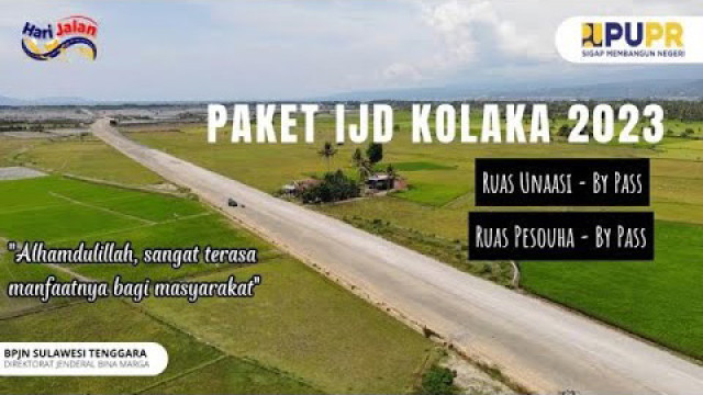 Intip 2 Paket Inpres Jalan Daerah 2023 di Kolaka