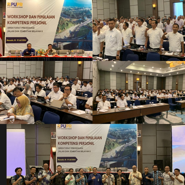 WORKSHOP DAN PENILAIAN KOMPETENSI PERSONIL DI LIKUNGAN DIREKTORAT PRESERVASI JALANDAN JEMBATAN WILAYAH II