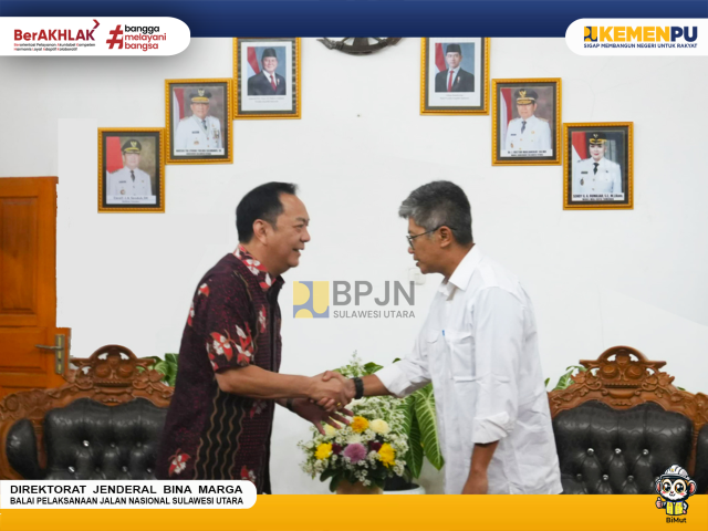 BPJN Sulawesi Utara Lakukan Rapat Koordinasi dengan Pemerintah Kota Tomohon