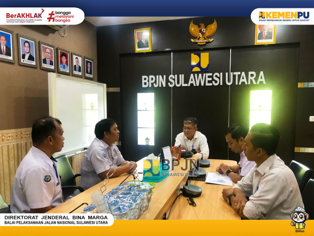 BPJN Sulawesi Utara Terima Kunjungan dari Kementerian Kelautan dan Perikanan Pelabuhan Perikanan Samudera Bitung