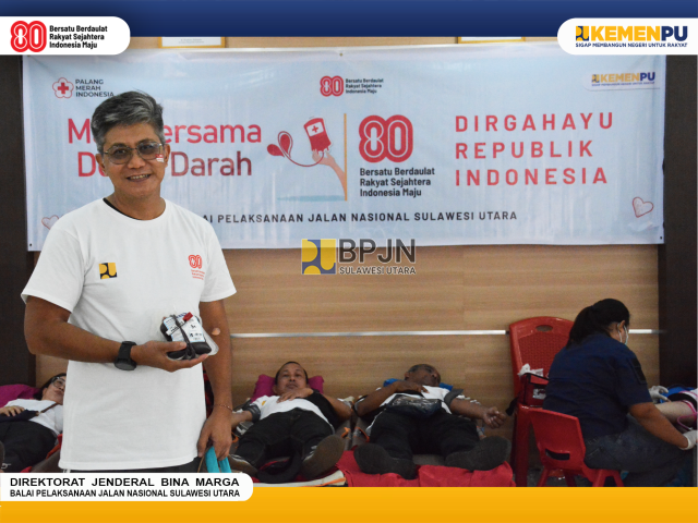 Donor Darah Dalam Rangka Memperingati HUT RI Ke-80