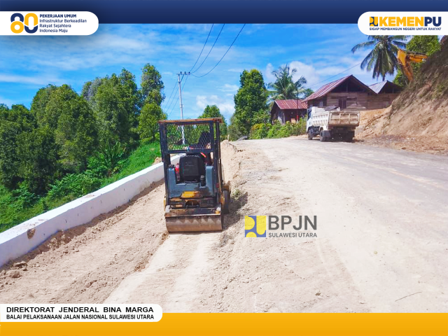 Update Penanganan Longsoran Ruas Jalan Molobog - Onggunoi