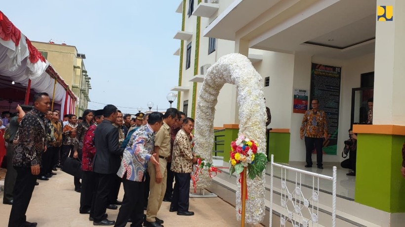 Wapres JK Resmikan 4 Rusunawa Mahasiswa & Santri yang dibangun Kementerian PUPR di Padang