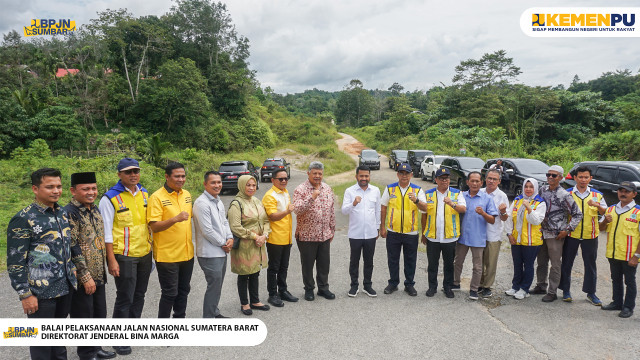 Komisi V DPR RI dan BPJN Sumatera Barat Tinjau Sejumlah Proyek Infrastruktur di Kota Solok