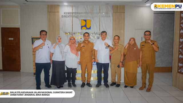 Wali Kota Solok Kunjungi BPJN Sumbar, Dorong Prioritas Jalan Lingkar Utara dan Penanganan Simpang Rumbio