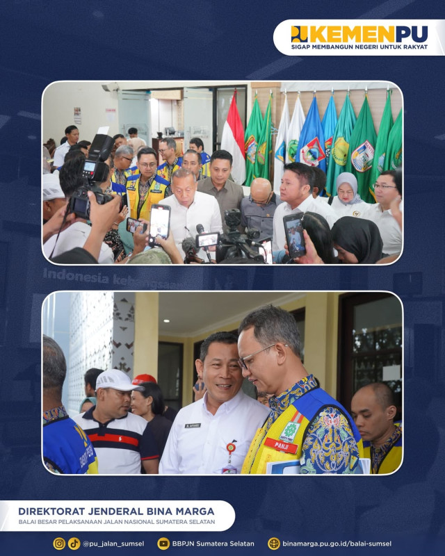 BBPJN Sumatera Selatan Hadiri Kunjungan Kerja Wakil Ketua DPR RI dalam Monitoring Program Ketahanan Pangan