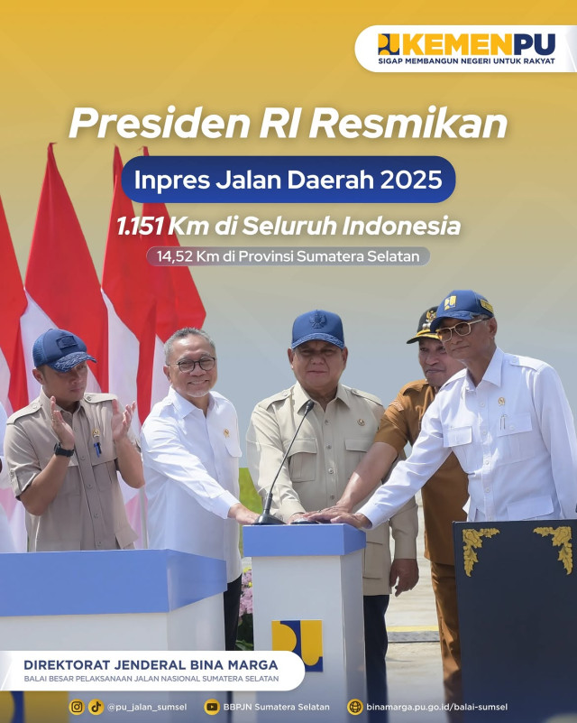 Program Inpres Jalan Daerah Tahun 2025