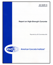 ACI 363R-10  Report On High-Strenght Concrete