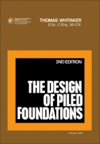Image of The Design of Piled Foundations