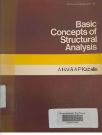 Image of Basic Concepts of Structural Analysis