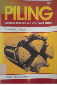 Image of Piling European Practice and Worldwide Trends