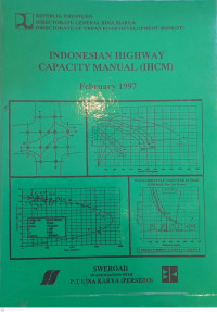 Image of Indonesian Highway Capacity Manual (IHCM)