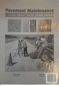 Image of Pavement Maintenance Manual