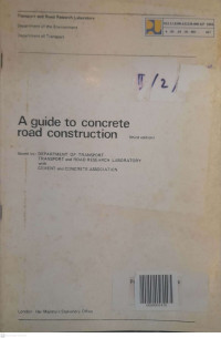 Image of A Guide to Concrete Road Construction
