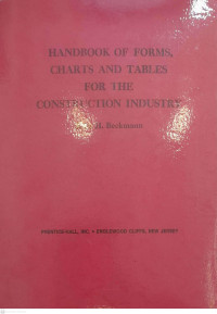 Image of Handbook of Forms, Charts and Tables for The Construction Industry
