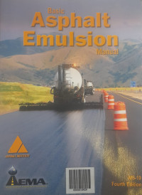 Image of MS-19 A Basic Asphalt Emulsion Manual