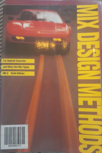 Image of MS-2 Mix Design Methods for Asphalt Concrete and for Other Hot Mix Types