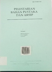 Image of Pelestarian Bahan Pustaka dan Arsip