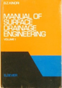Image of Manual of Surface Drainage Engineering Volume 1