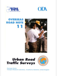 Image of Urban Road Traffic Surveys