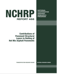 Image of Conctributions of Pavement Structural Layers to Rutting of Hot Mix Asphalt Pavements