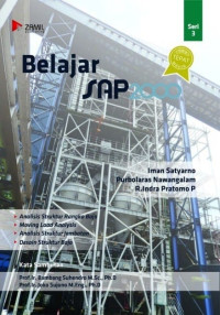 Image of Belajar SAP 2000 Seri ke 3: (a) Analisis Struktur Truss dan Frame Baja (b) Moving Load Analysis (c) Analisis Struktur Jembatan (d) Desain Struktur Baja