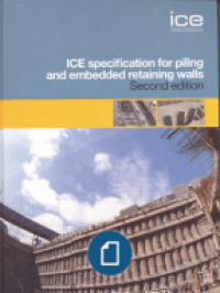 Image of ICE Specification for Piling and Embedded Retaining Walls