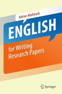 Image of ENGLISH FOR WRITING RESERACH PAPERS