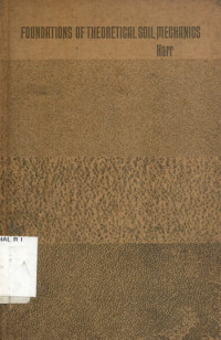 Image of Foundations of Theoretical Soil Mechanics