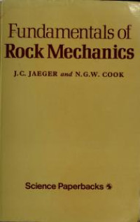 Image of Fundamentals of Rock Mechanics