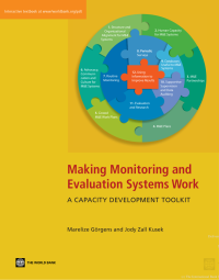 Image of MAKING MONITORING AND EVALUATION SYSTEMS WORK: A Capacity Development Toolkit