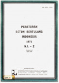 (PUBI) Peraturan Beton Bertulang Indonesia 1971  N.I - 2