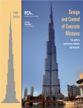 PCA: Design and Control of Concrete Mixtures: The Guide to Applications, Methods, and Materials