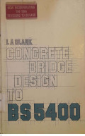 Concrete Bridge Design to BS 5400